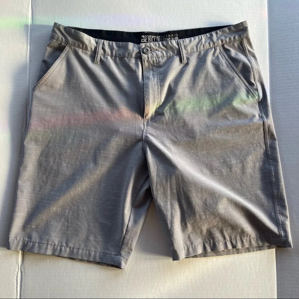 Newport Blue Performance Hybrid Shorts Men Size 38